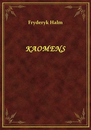 Kaomens – ebook