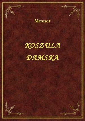 Koszula Damska – ebook