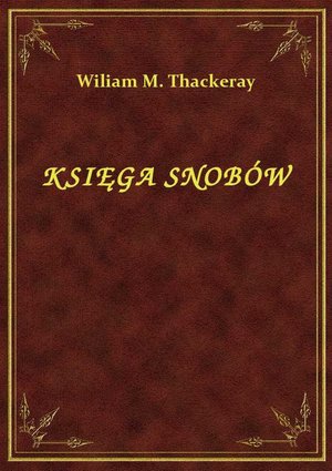 Księga Snobów – ebook