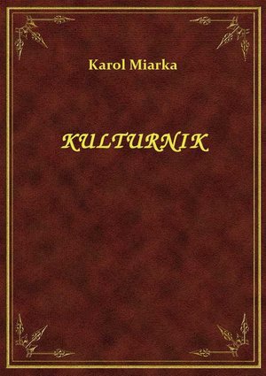 Kulturnik – ebook