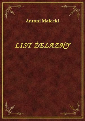 List Żelazny – ebook