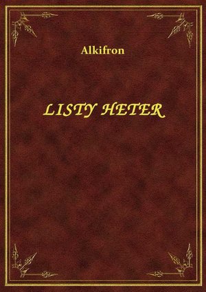 Listy Heter – ebook