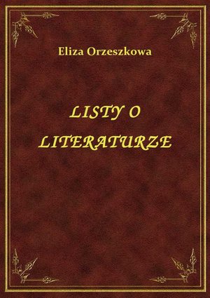 Listy O Literaturze – ebook