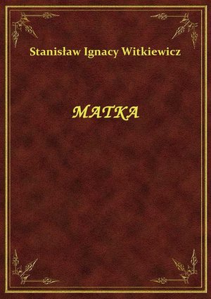 Matka – ebook