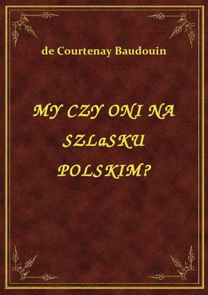 My Czy Oni Na Szlasku Polskim? – ebook