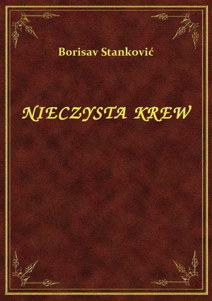 Nieczysta Krew – ebook