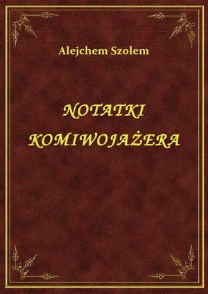 Notatki Komiwojażera – ebook