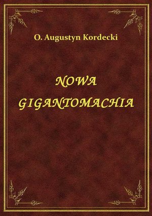 Nowa Gigantomachia – ebook