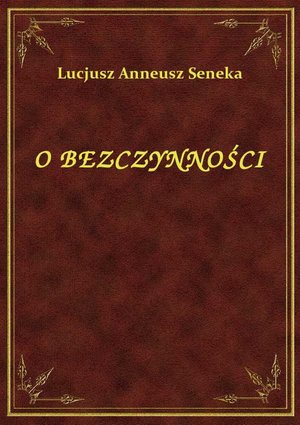 O Bezczynności – ebook