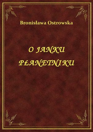 O Janku Płanetniku – ebook