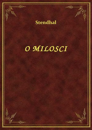 O Miłości – ebook