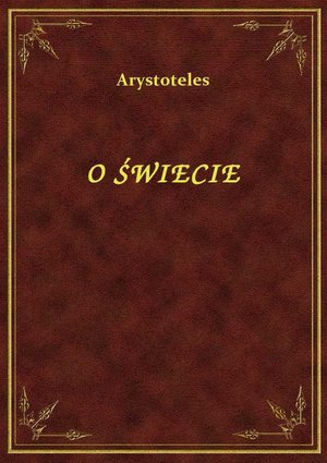 O Świecie – ebook