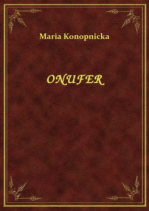 Onufer – ebook