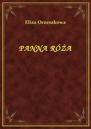 Panna Róża – ebook