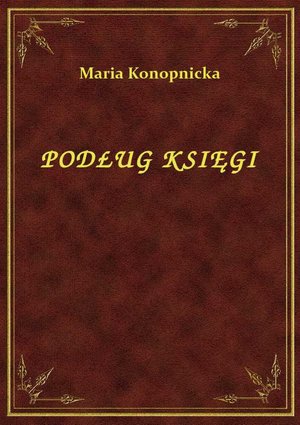 Podług Księgi – ebook