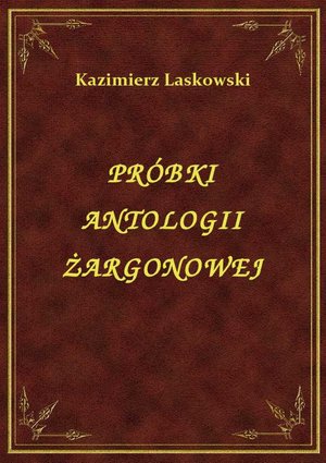 Próbki Antologii Żargonowej – ebook
