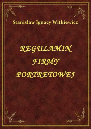 Regulamin Firmy Portretowej – ebook