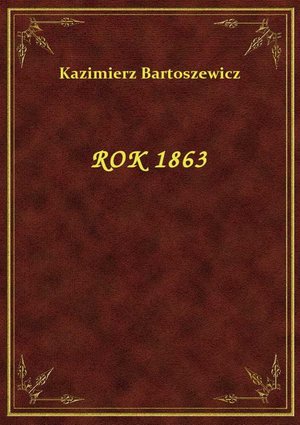 Rok 1863 – ebook