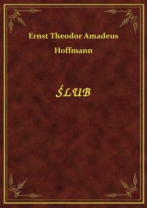 Ślub – ebook
