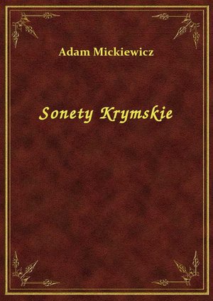 Sonety krymskie – ebook