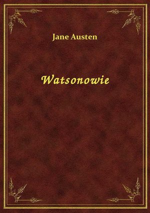 Watsonowie – ebook
