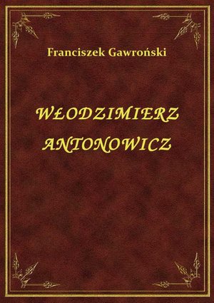 Włodzimierz Antonowicz – ebook