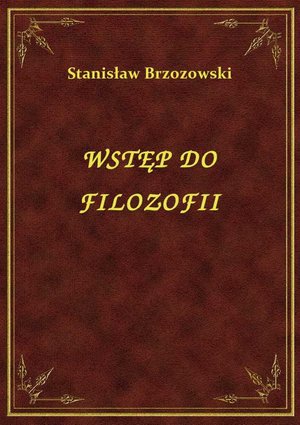 Wstęp Do Filozofii – ebook