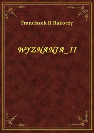 Wyznania II – ebook