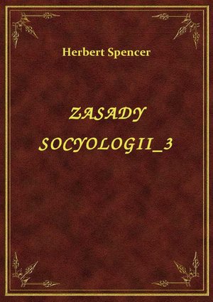 Zasady Socyologii 3 – ebook