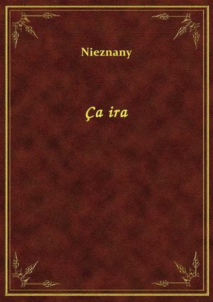 Ça ira – ebook