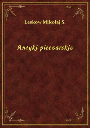 Antyki pieczarskie – ebook