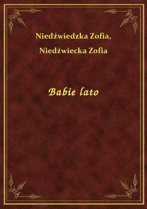 Babie lato – ebook
