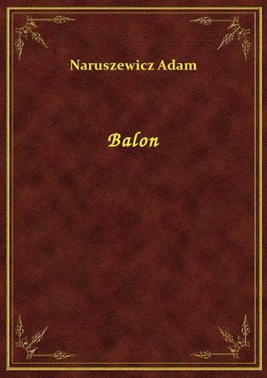 Balon – ebook