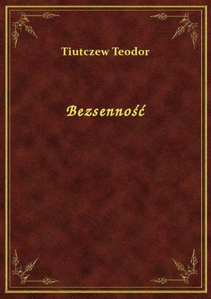 Bezsenność – ebook