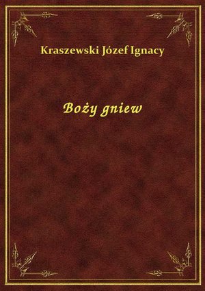 Boży gniew – ebook