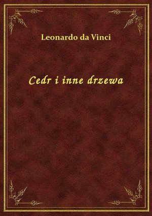 Cedr i inne drzewa – ebook