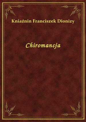 Chiromancja – ebook