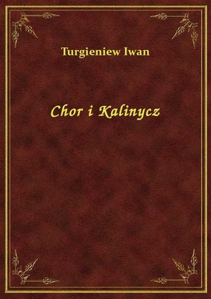 Chor i Kalinycz – ebook