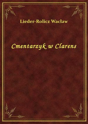 Cmentarzyk w Clarens – ebook
