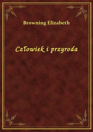 Człowiek i przyroda – ebook