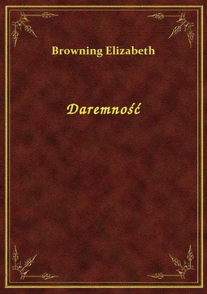 Daremność – ebook