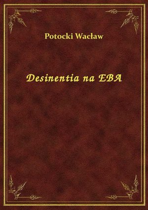 Desinentia na EBA – ebook