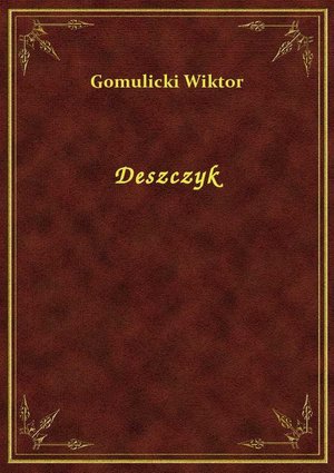 Deszczyk – ebook