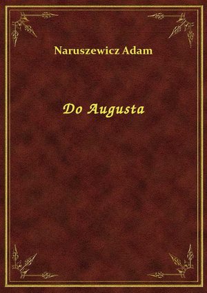 Do Augusta – ebook