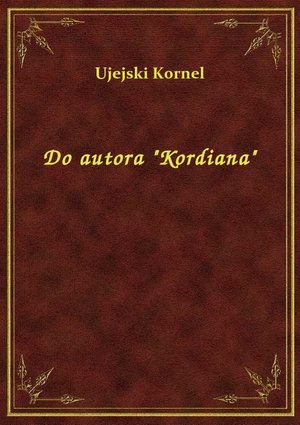 Do autora "Kordiana" – ebook