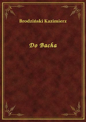 Do Bacha – ebook