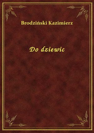 Do dziewic – ebook