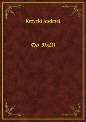 Do Helii – ebook
