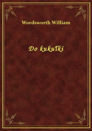 Do kukułki – ebook
