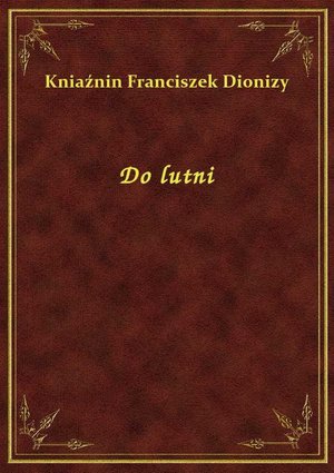 Do lutni – ebook